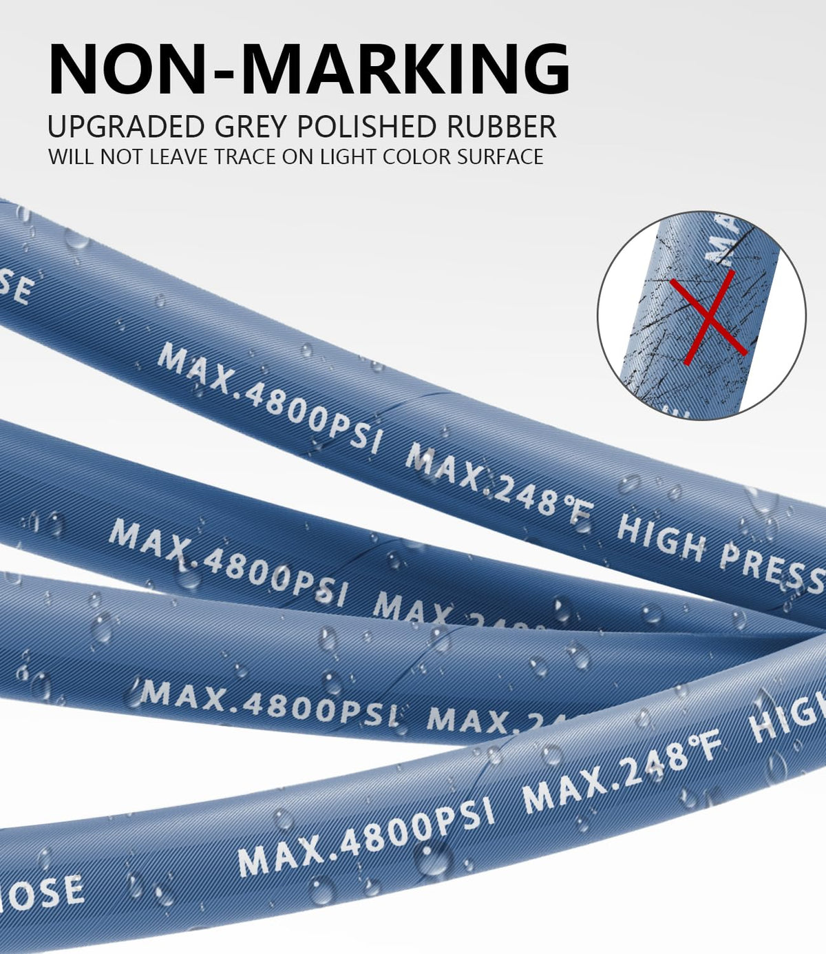 NAVOHEVEN hose supports hot and cold water use