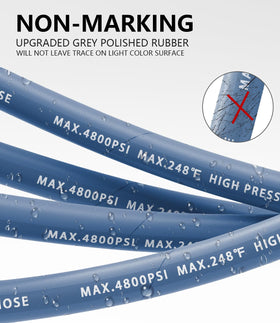 NAVOHEVEN hose supports hot and cold water use