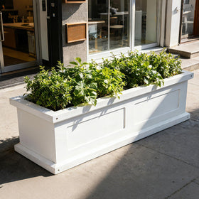NAVREX versatile window box planter for exterior mounting