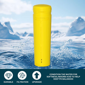 Nayoku 6-pack bromine cartridges keeps hot tub water softened and clear