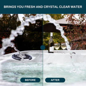 Nayoku four-pack bromine cartridges offers value for hot tub care.