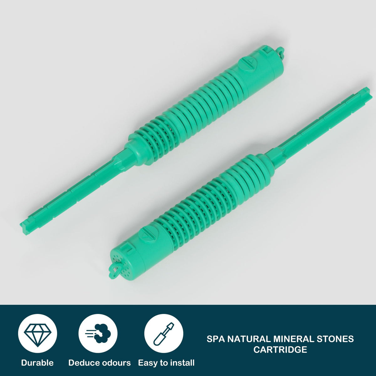 Nayoku Mineral Dispenser Stick installation is quick and mess-free