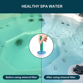 Nayoku Mineral Dispenser Stick provides easy maintenance for spa care