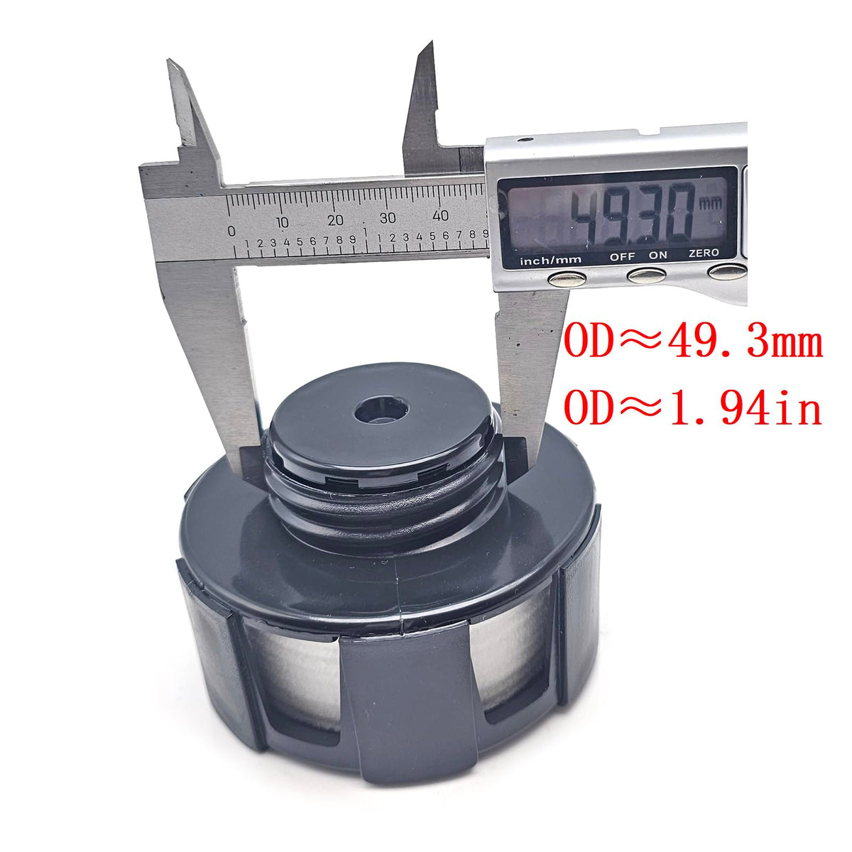 Nayuank Hydraulic Cap 6727475 top view with branding and compatibility.