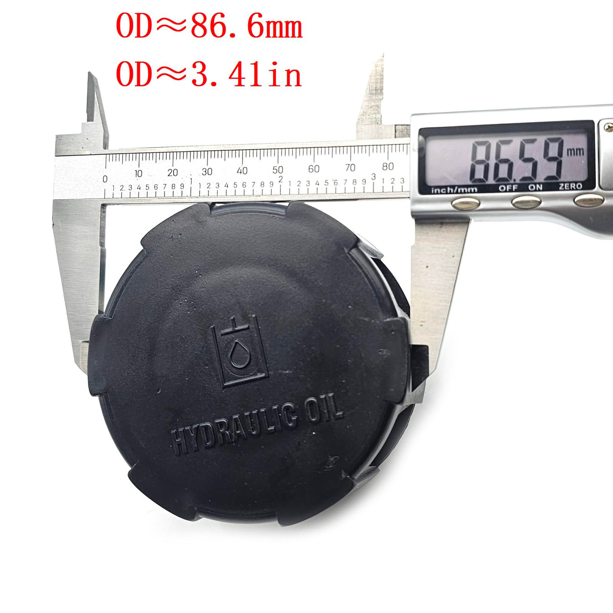 Nayuank Hydraulic Cap 6727475 close-up, threads visible for smooth installation.