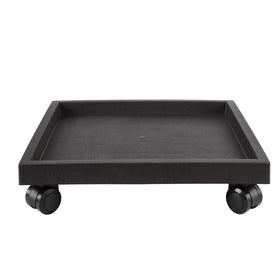 NAZKAEN 13-inch square rolling plant caddy ready to move heavy pots safely