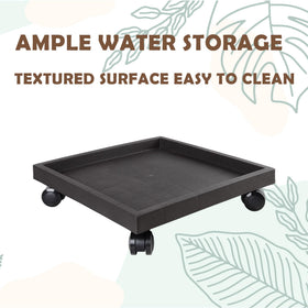 NAZKAEN coaster base tray keeps pots steady and minimizes spills