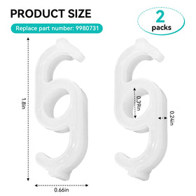 Nbbiww Active 4 clip keeps filter cartridges secured for uninterrupted pool cleaning.