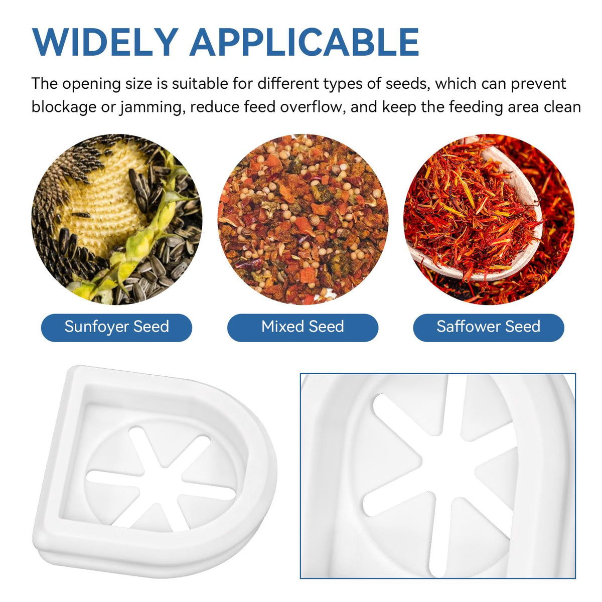 Nbbiww durable parts support year-round use of your feeder.