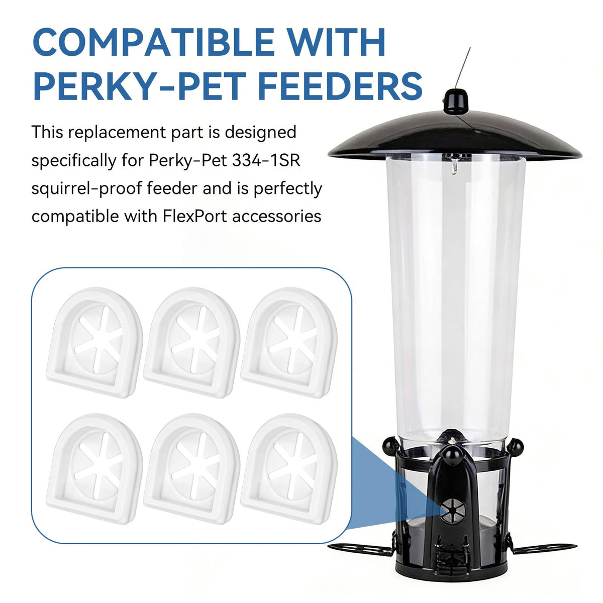 Nbbiww 1mm opening minimizes clogs while keeping seeds accessible.