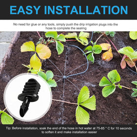 Nbbiww UV-resistant plastic end cap designed to withstand weather exposure.