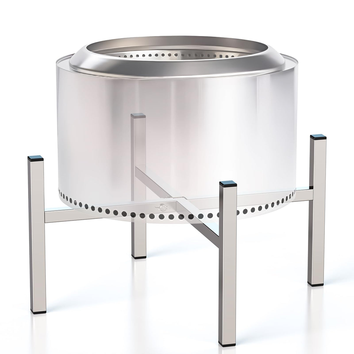 NBPLUS Fire Pit Stand extendable design supports 15–27 inch pits with stable base.