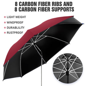 NBtoUS garnet red canopy adds vibrant shade for outdoor adventures.