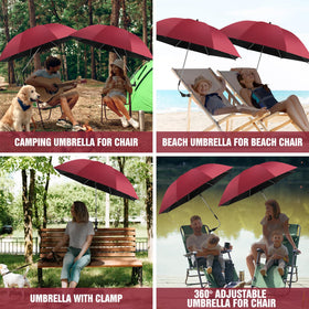 NBtoUS three-jaw clamp ensures secure attachment to chairs, strollers, or wheelchairs.