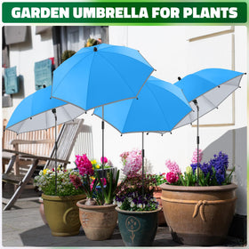NBtoUS four pack shields multiple pots, ideal for balcony or patio.