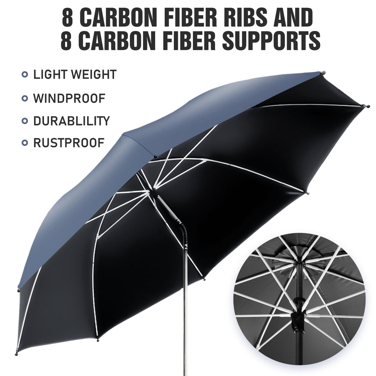 NBtoUS compact travel kit fits in car trunk or bag for easy shade on the go.