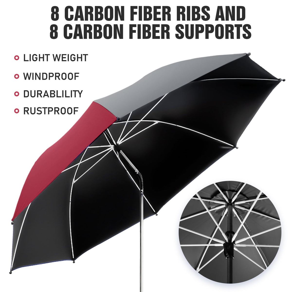 NBtoUS clamp fits chairs, wheelchairs, strollers and patios