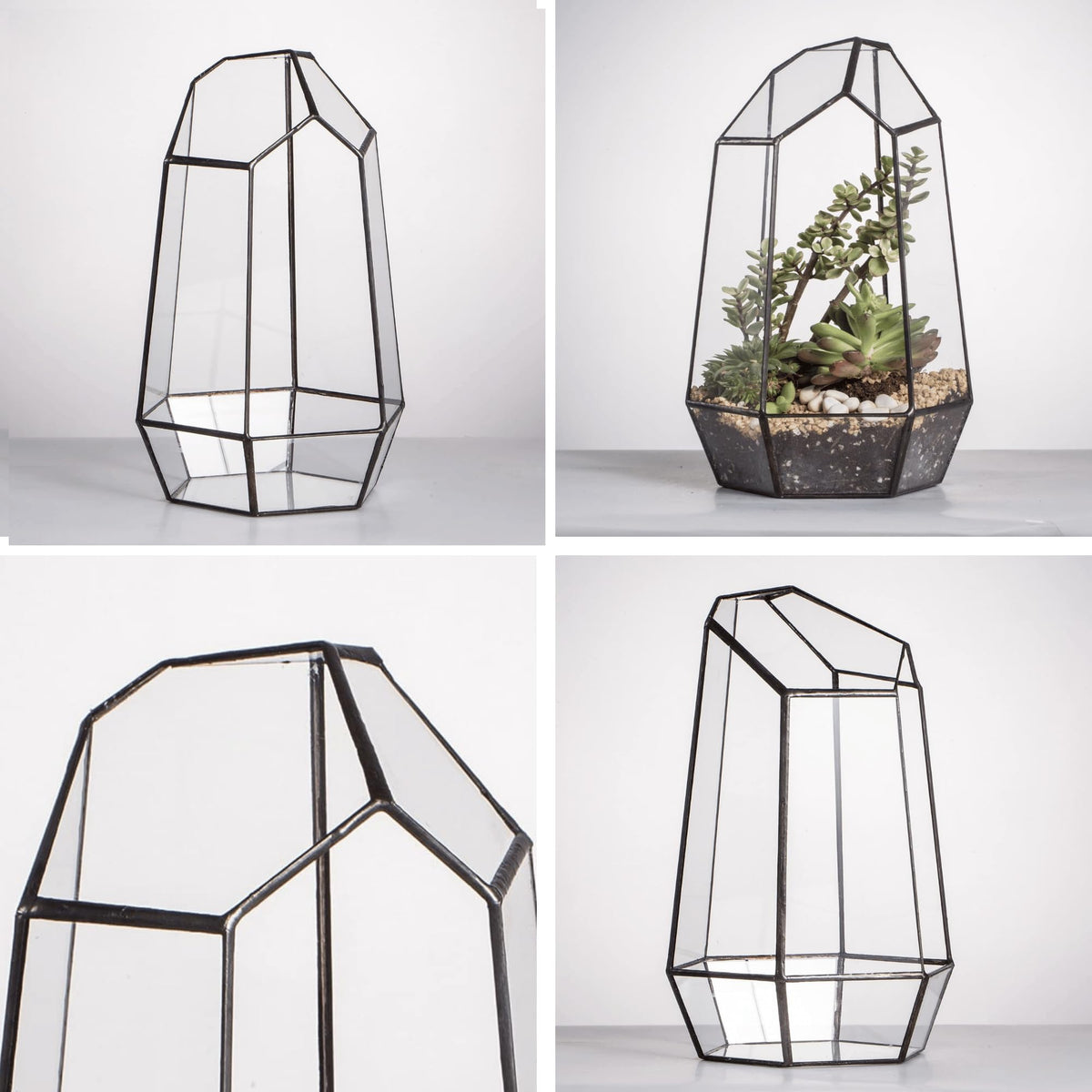 NCYP candle-friendly terrarium display option for ambient lighting.