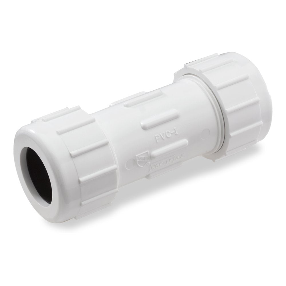 NDS King Brothers CPC-0750 gray 3/4-inch compression coupling for drip irrigation systems