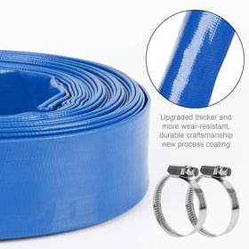 NEAGLORY flexible PVC backwash hose resists abrasion for durability