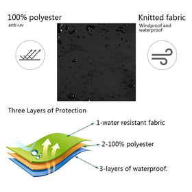NEAMVCT windproof and abrasion-resistant cover for year-round use.