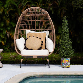 Nearly Natural Talavera planter for Mexican artistry style, a vibrant home accent.