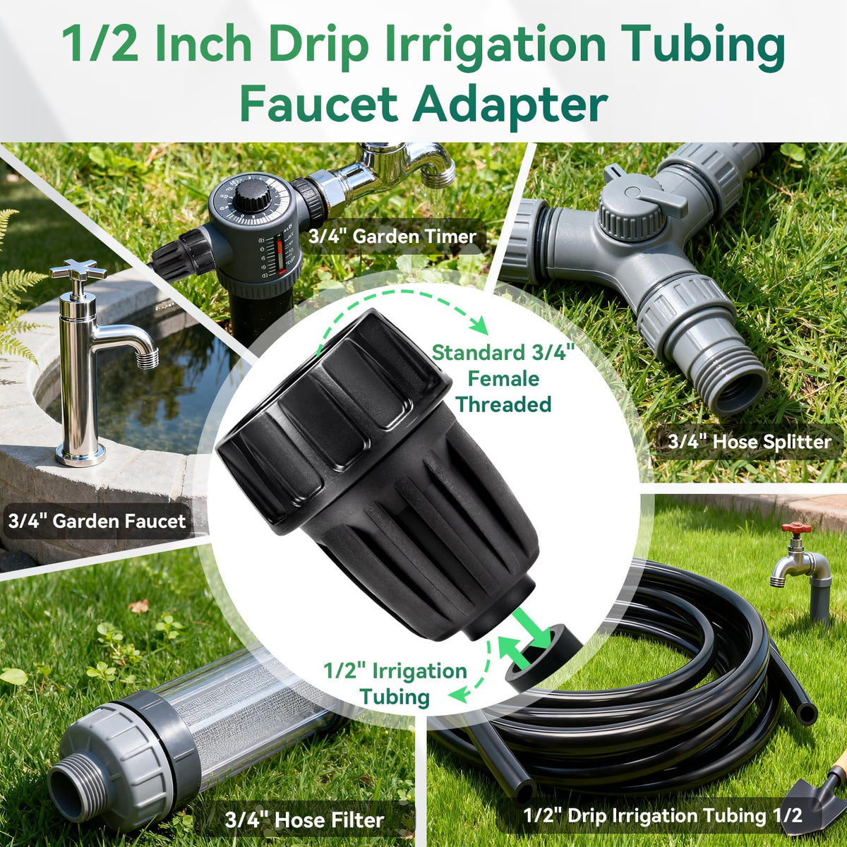 NEATABY locking nut twist ensures a tight seal under pressure.