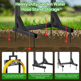 neatevday hose holder easy assembly for quick setup