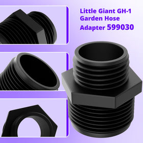 NEBOO 599030 application in ponds and hydroponics for flexible hose connections.