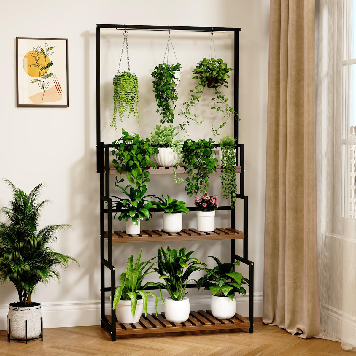 Nedechom full spectrum grow lights encourage healthy growth across levels
