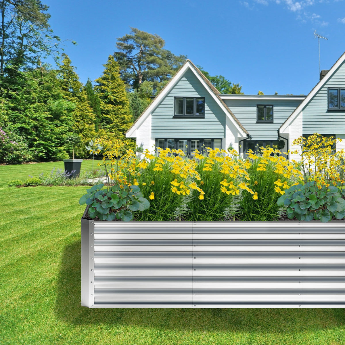 Nedenyou multipurpose bed accommodates vegetables, fruits, and herbs