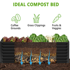 Nedenyou raised bed corner pads close-up highlighting safety