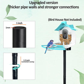 NEECONG 1-inch diameter metal pole feels sturdy for all seasons