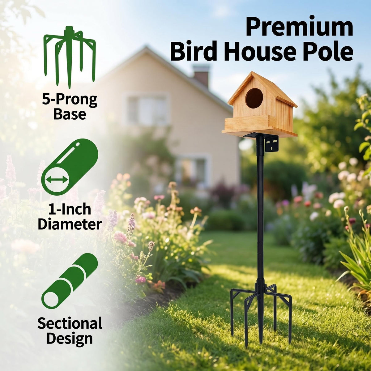 NEECONG heavy-duty stand stands tall for multiple bird setups