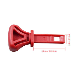 Neeseelily ignition keys 951-10630 side view, compatible with multiple brands for smoother ignition.