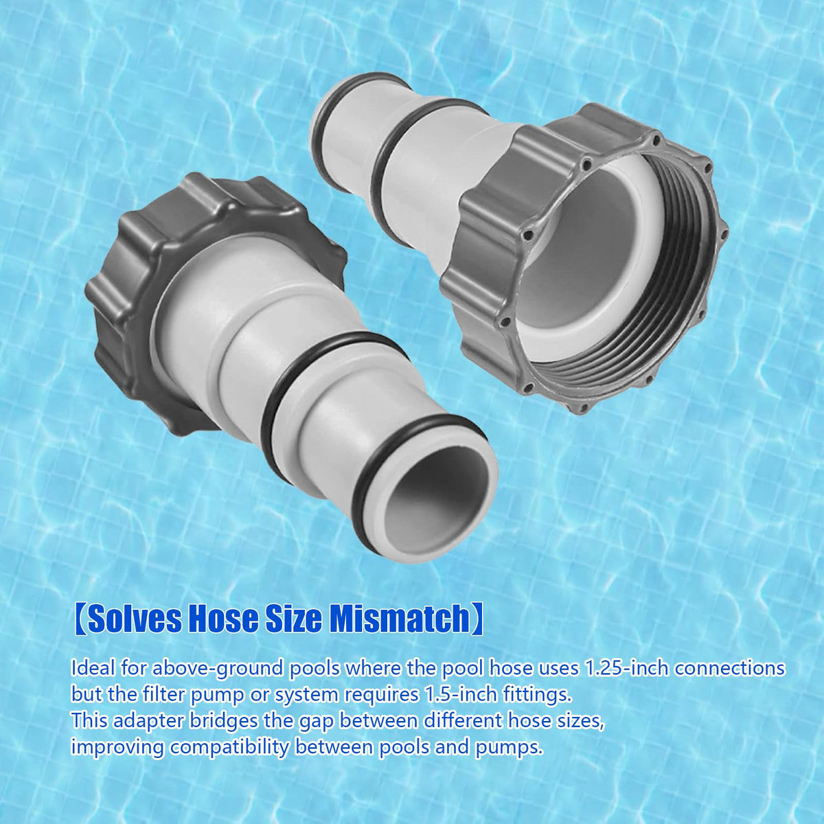 Nefemo flexible installation supports multiple connection methods and adapters.