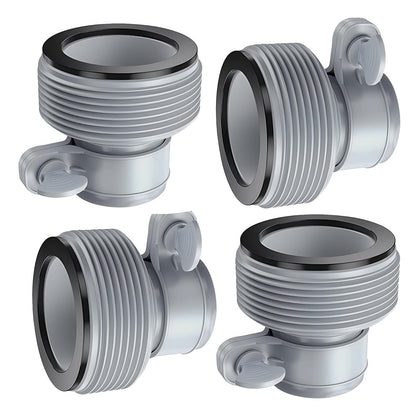 Nefemo Pool Hose Adapter B 1.25–1.5 connector pack boosts pump compatibility.
