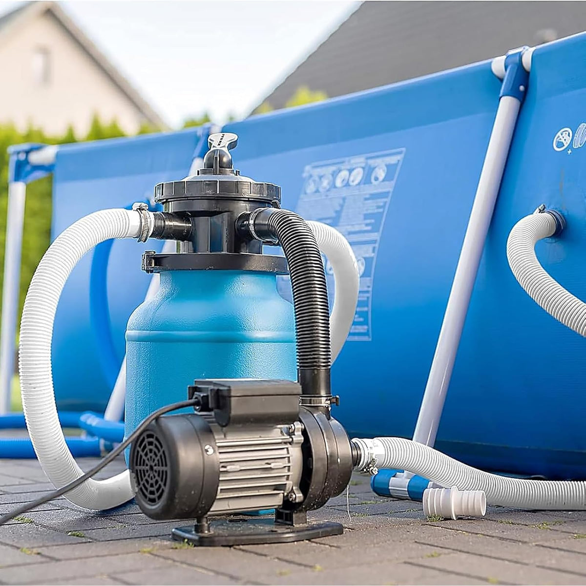 Durable PE material resists UV, corrosion, and outdoor wear