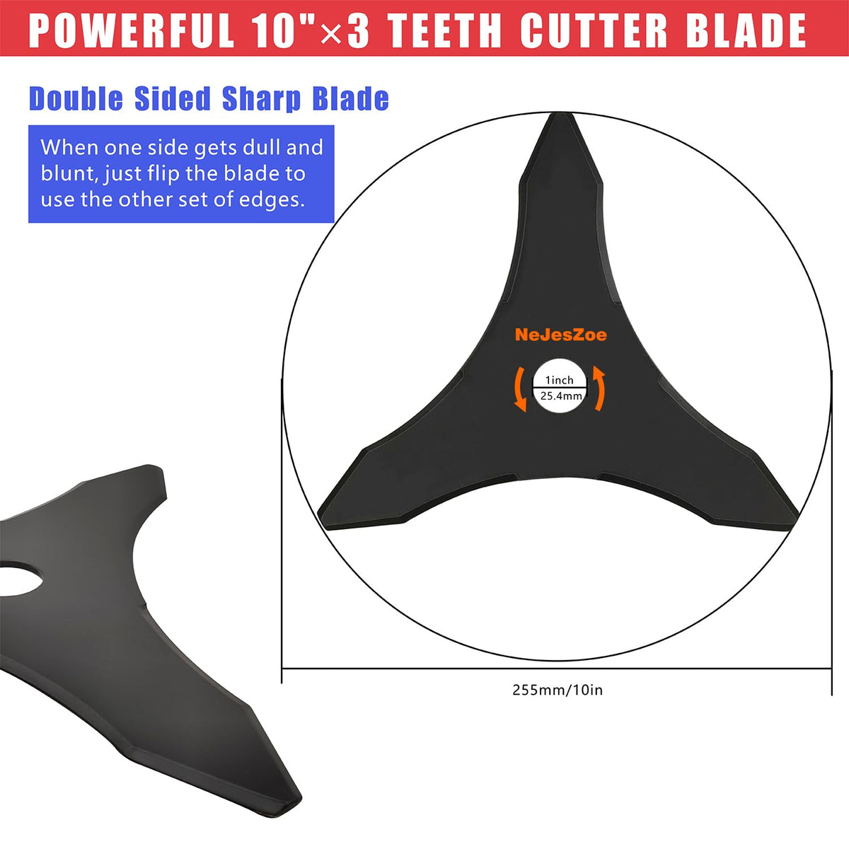 NeJesZoe blade adapter kit for Stihl compatibility enables quick mounting
