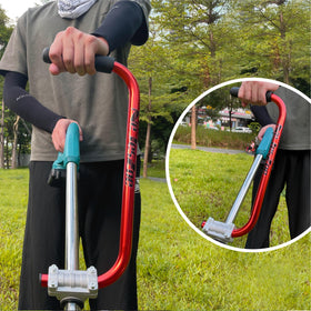 NeJesZoe red trimmer handle with bracket clamp for universal fit