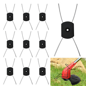 NeJesZoe steel-wire trimmer head 10pc kit for easy replacement