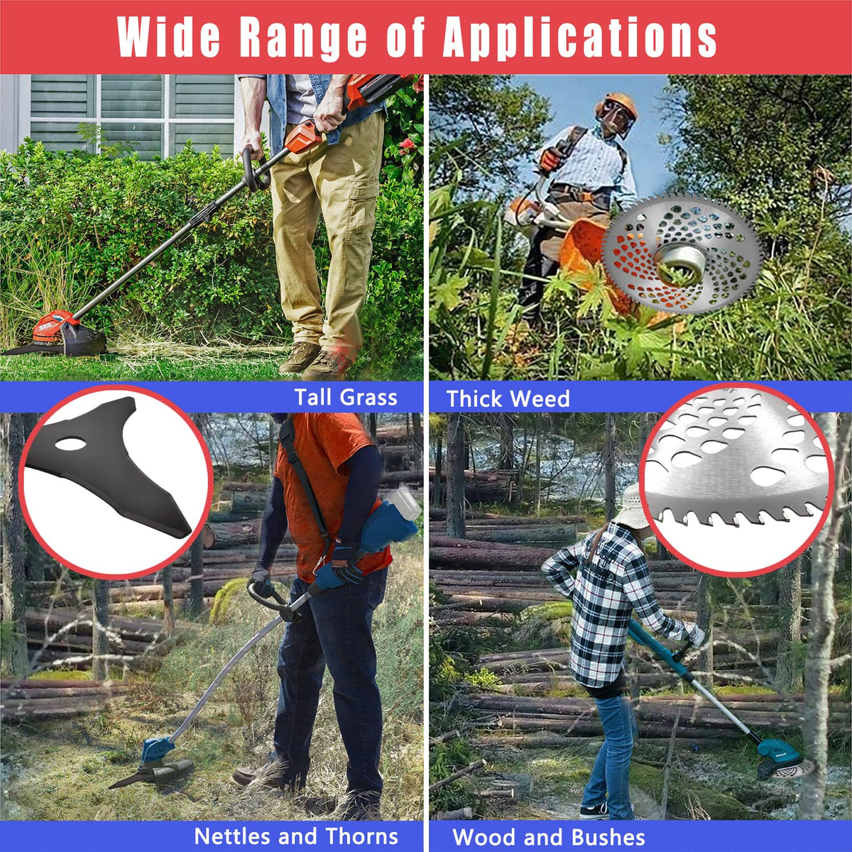 NeJesZoe universal replacement blade kit ready for field use