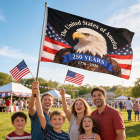 NENOWOND 250th anniversary design flag for patriotic display