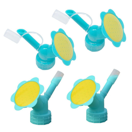 NentMent bottle cap sprinkler 4-pack for even watering of delicate seedlings