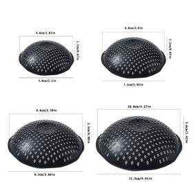 NentMent flowerpot spacer side view demonstrates sturdy hard plastic for durable use