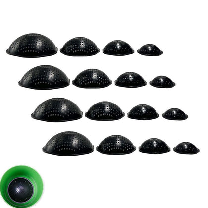 NentMent flowerpot spacer top view shows 5-6x1-7 cm size option for better drainage