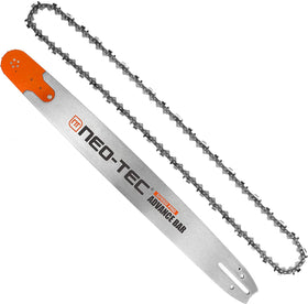NEO-TEC 24 inch chainsaw bar and chain for efficient cutting