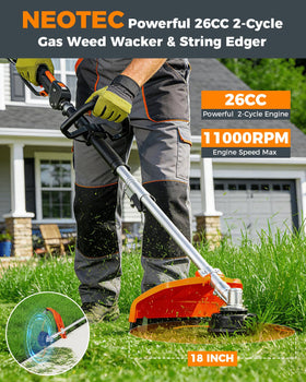 NEO-TEC 16-inch hedge trimmer for neat shrub profiles