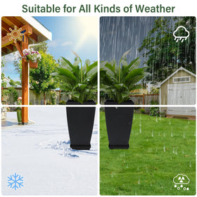 Neoaider patio or balcony display invites lush greenery.