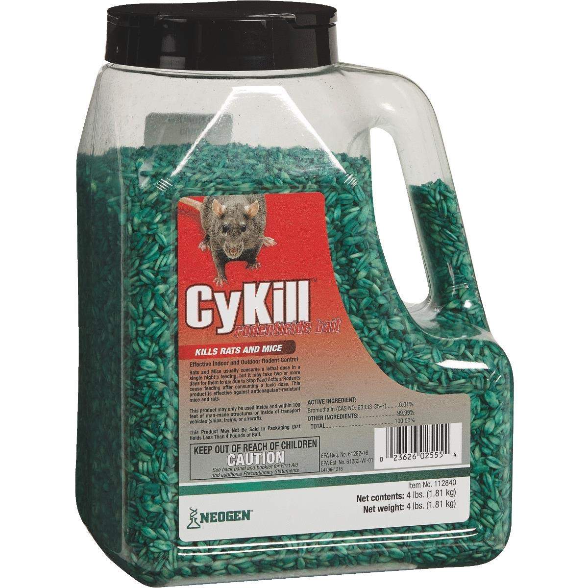 Neogen CyKill bait station outdoor setup enabling safe, tamper-resistant rodent access.